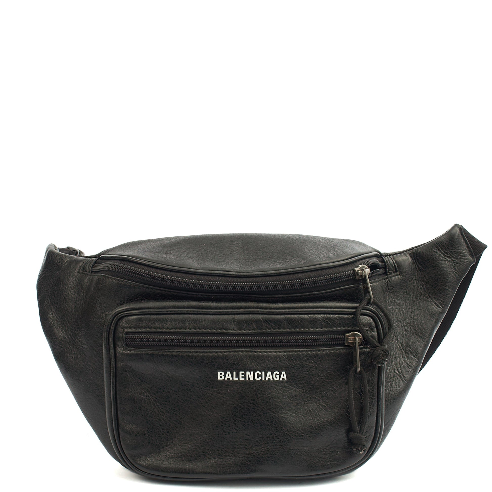 Balenciaga Cross Body Crossbody in Black, Veau (Calfskin) — Alternate View 7