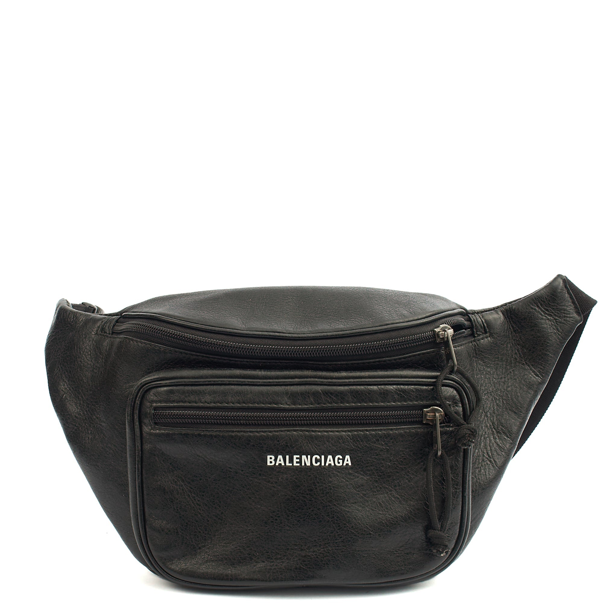 Balenciaga Cross Body Crossbody in Black, Veau (Calfskin) — Alternate View 7