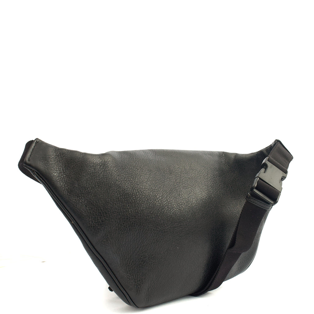 Balenciaga Cross Body Crossbody in Black, Veau (Calfskin) — Side View