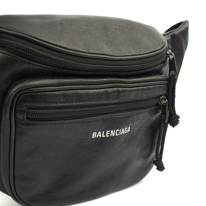 Balenciaga Cross Body Crossbody in Black, Veau (Calfskin) — Alternate View 18