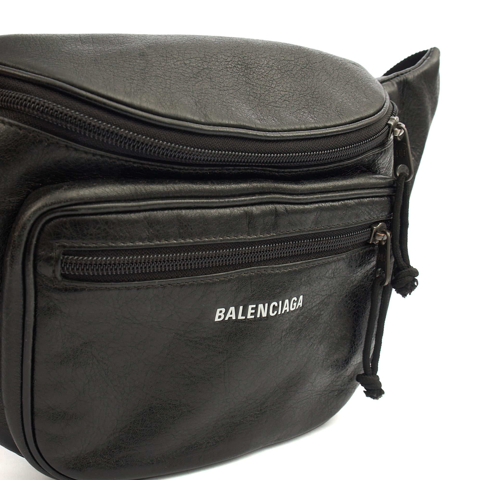 Balenciaga Cross Body Crossbody in Black, Veau (Calfskin) — Alternate View 12