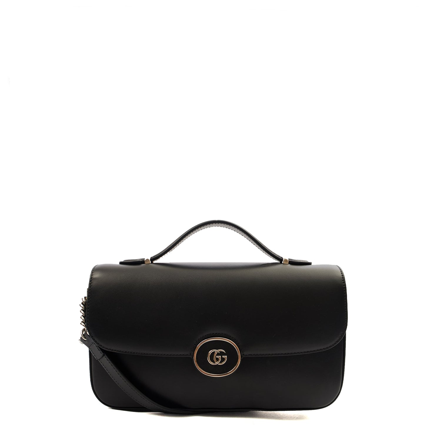 Gucci Shoulder Bag Petite GG Shoulder Bag - Mini in Black, Leather — Alternate View 15