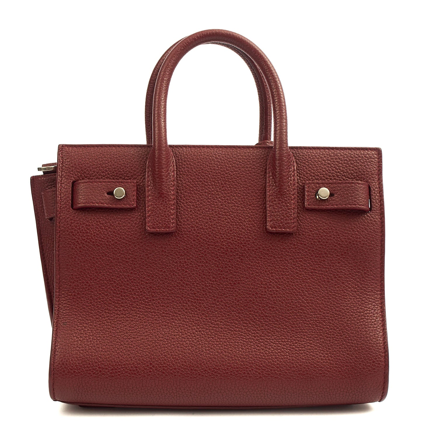 Saint Laurent Mini Bag Sac de Jour Nano in Red, Leather — Alternate View 9