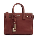 Saint Laurent Mini Bag Sac de Jour Nano in Red, Leather — Front View
