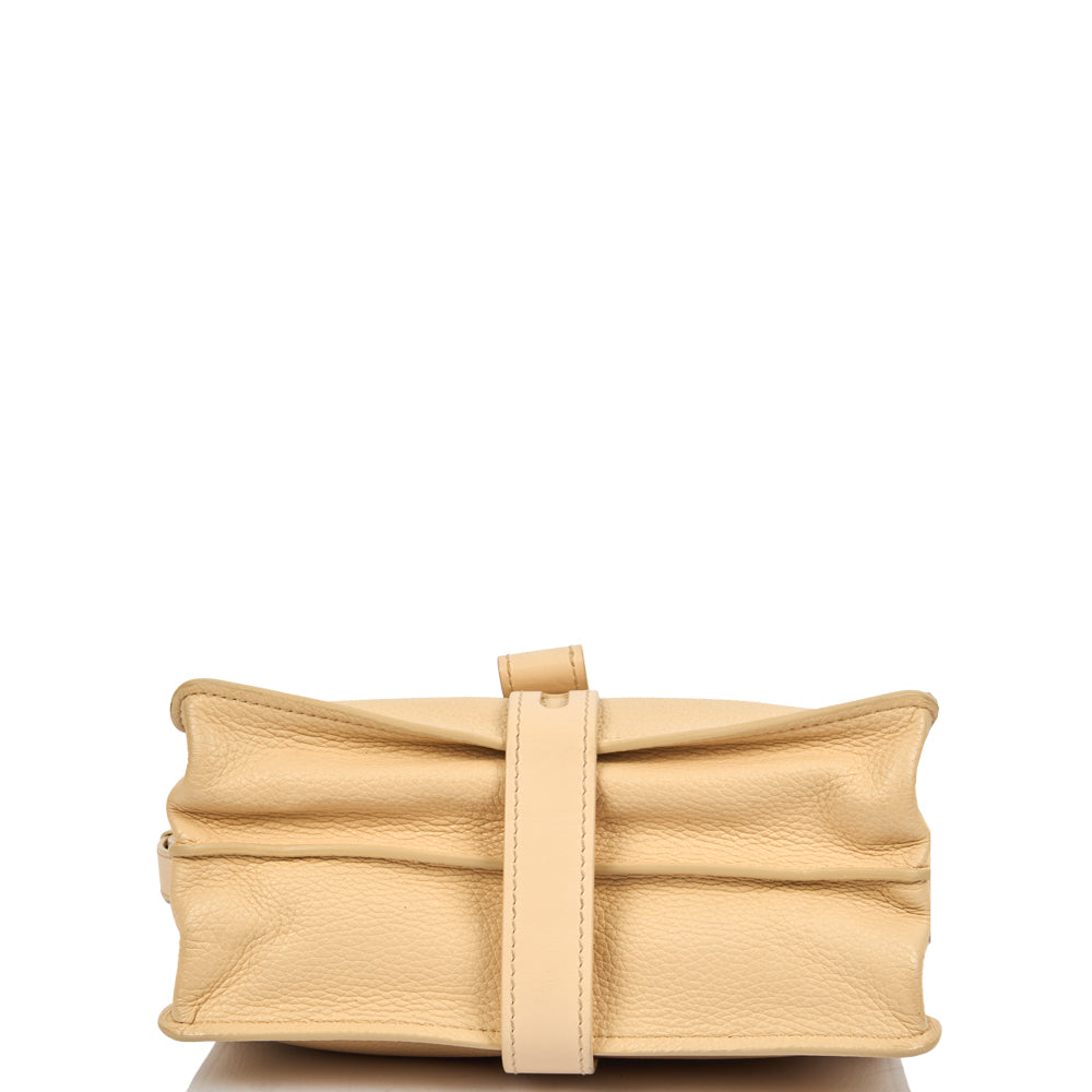 Chloe Tote Aby Tote - Medium in Neutral, Calfskin Leather — Detail View