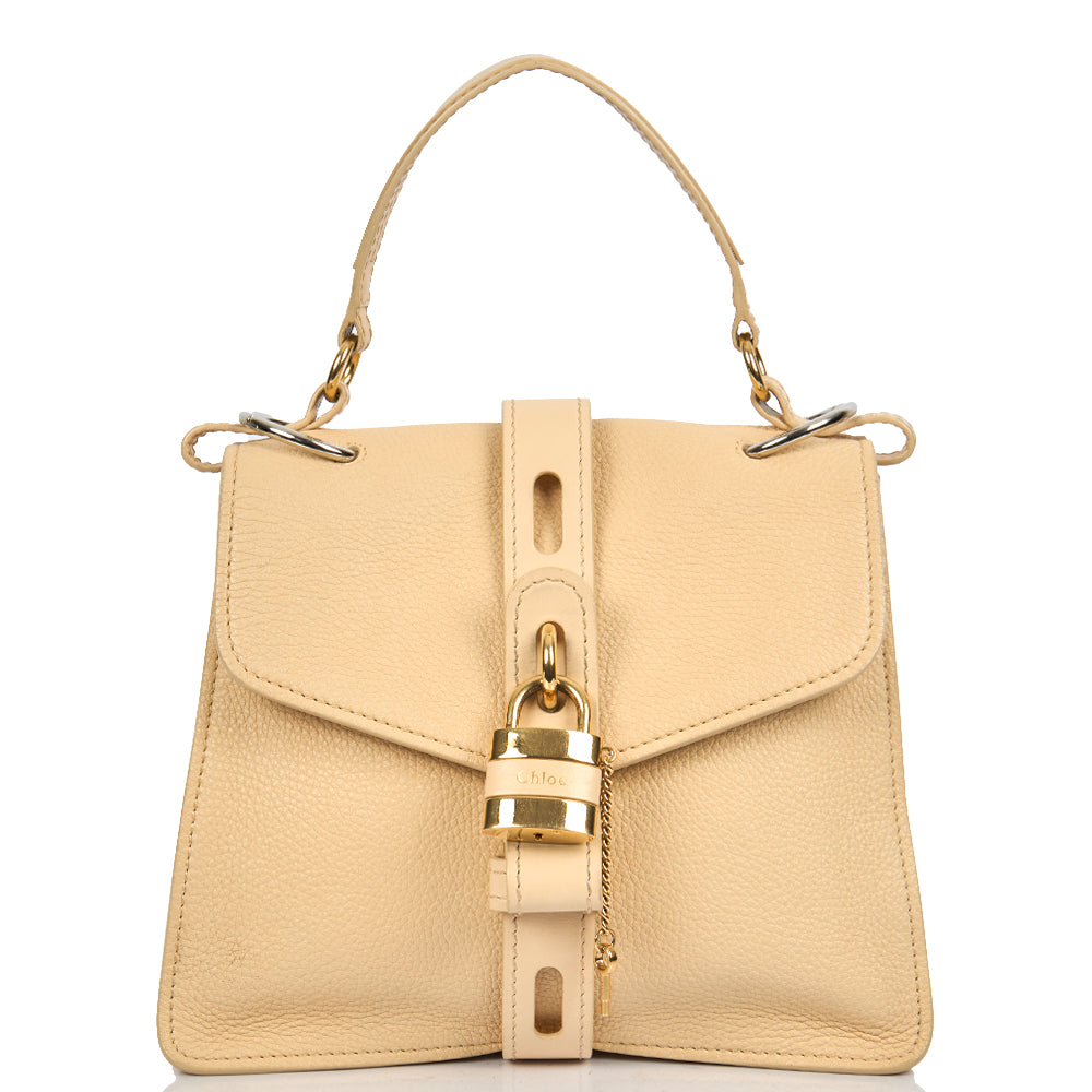 Chloe Tote Aby Tote - Medium in Neutral, Calfskin Leather — Alternate View 11