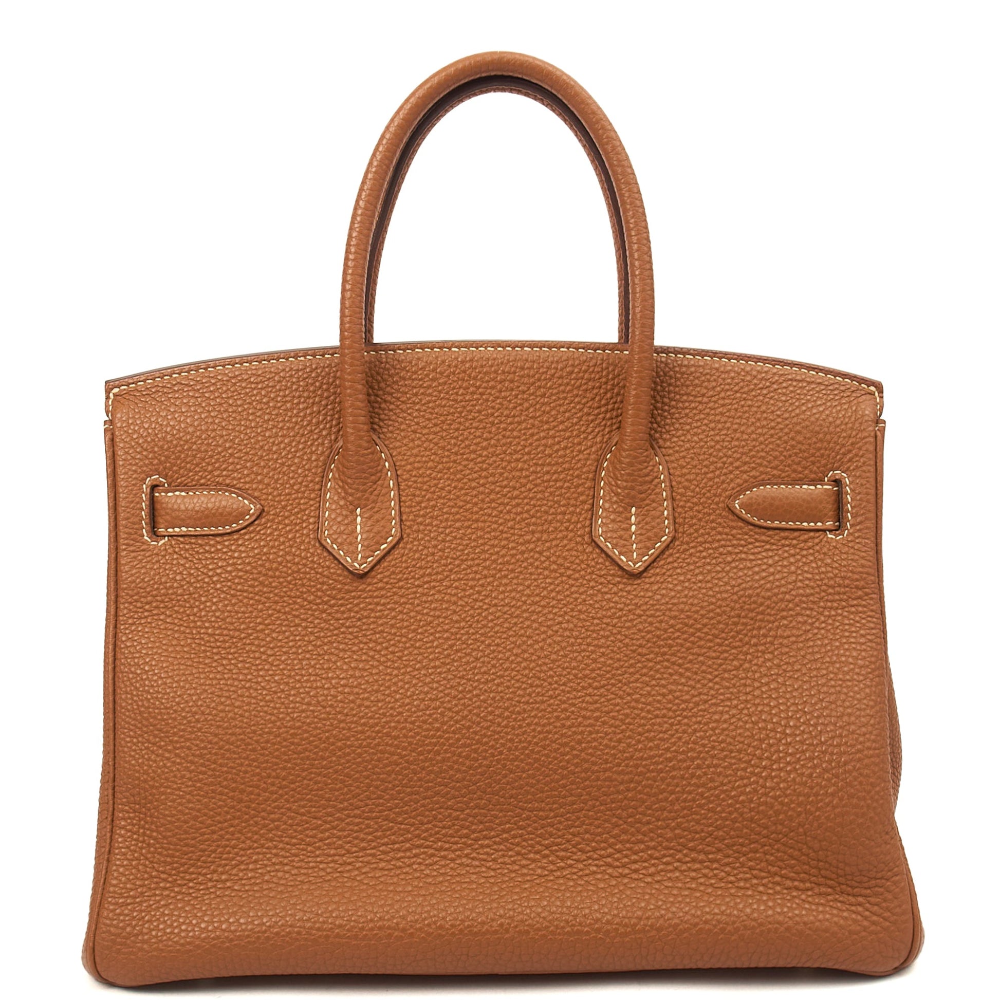 Hermes Birkin 30 in Gold, Togo Leather — Alternate View 15