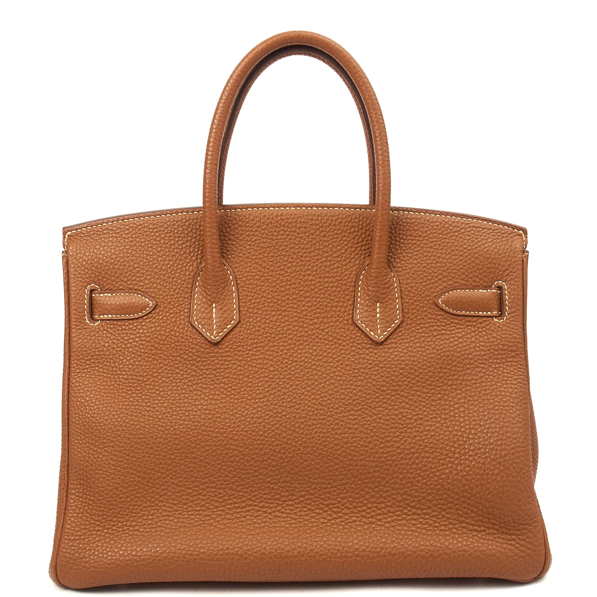 Hermes Birkin 30 in Gold, Togo Leather — Alternate View 15