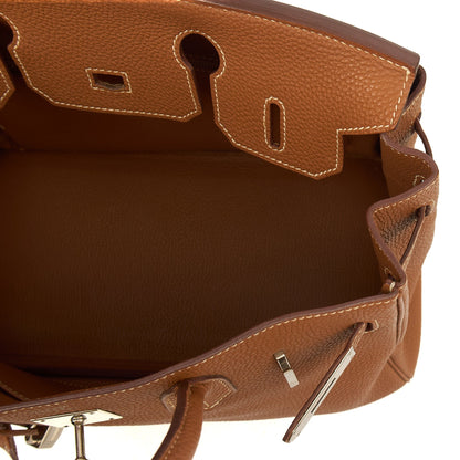 Hermes Birkin 30 in Gold, Togo Leather — Alternate View 12