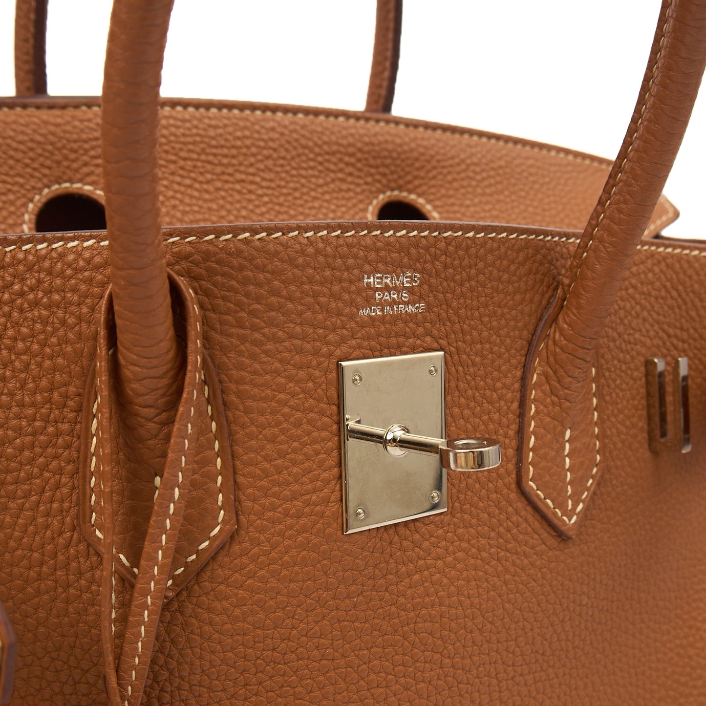 Hermes Birkin 30 in Gold, Togo Leather — Alternate View 20