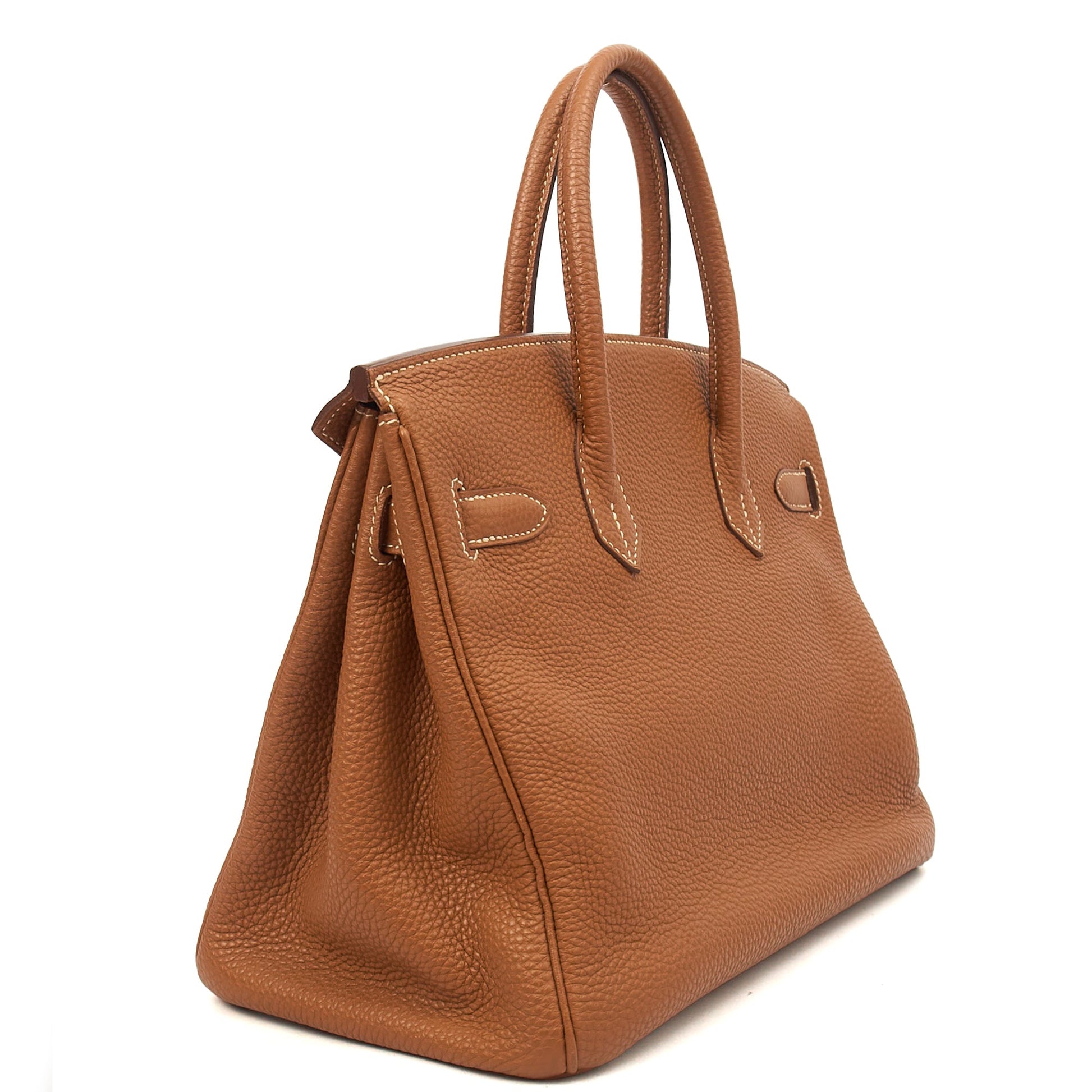 Hermes Birkin 30 in Gold, Togo Leather — Alternate View 14