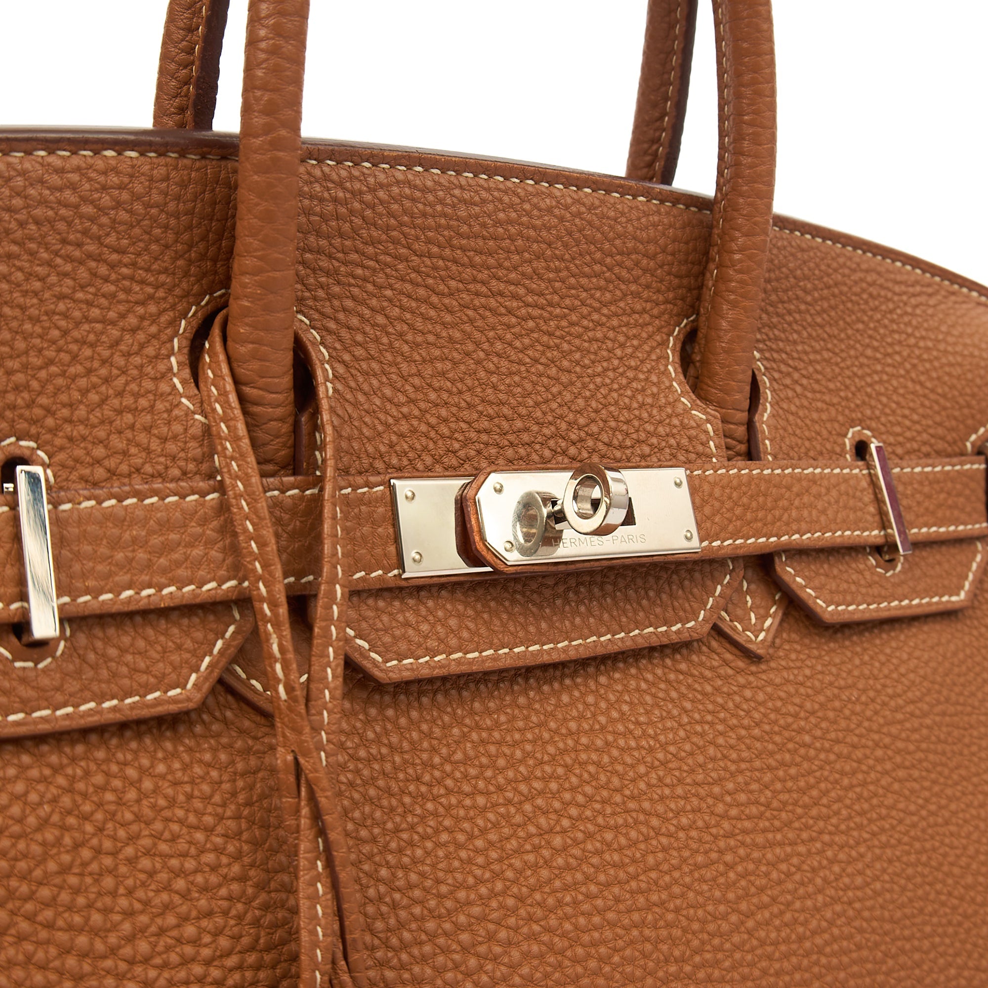 Hermes Birkin 30 in Gold, Togo Leather — Alternate View 18