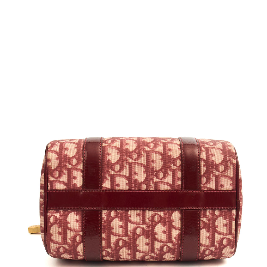 Christian Dior Tote Trotter Boston in Red, Leather — Alternate View 11