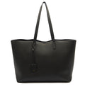 Saint Laurent Tote East West Tote in Black, Calfskin Leather — Front View