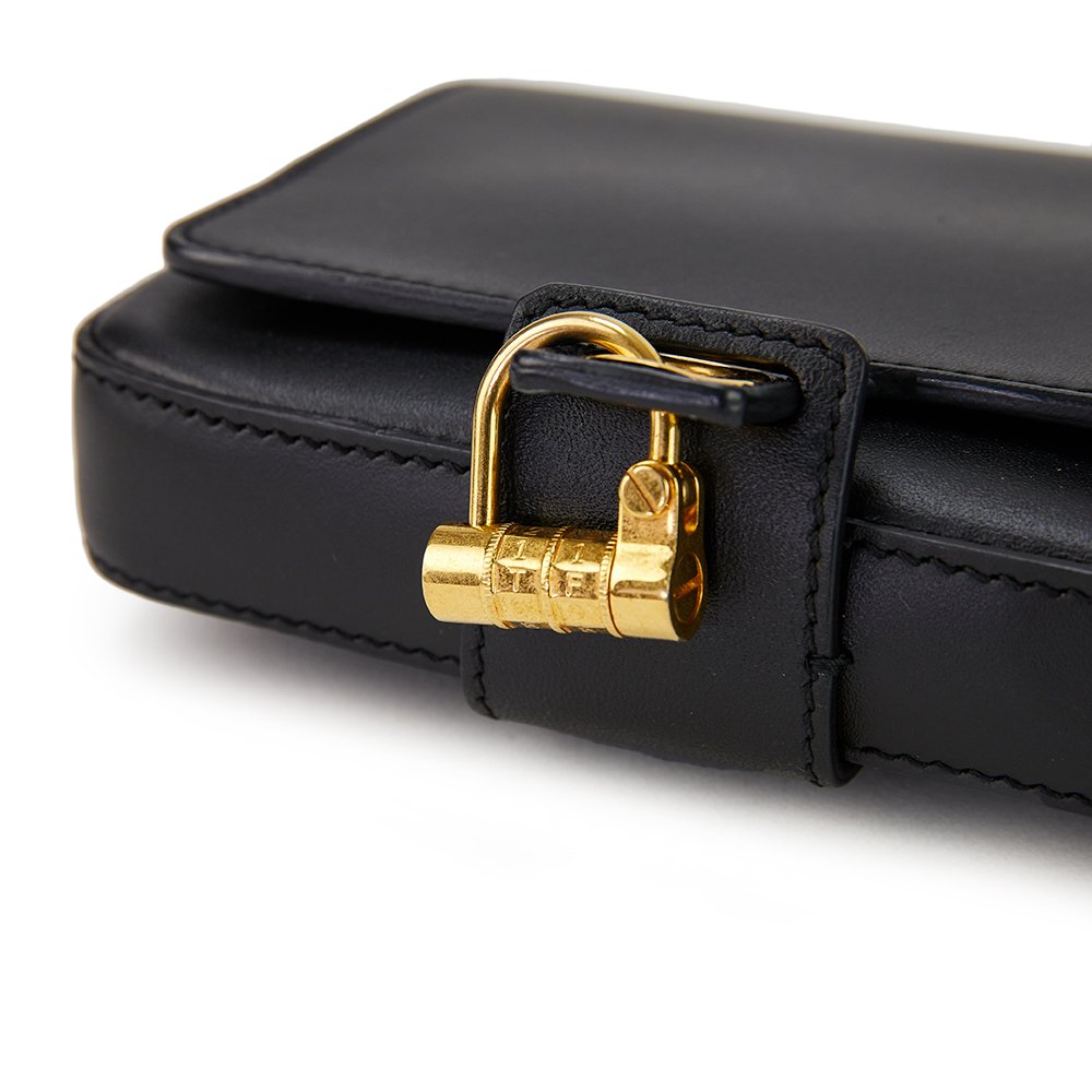 Tom Ford Cross Body Arm Cuff Bag - Mini in Red, Leather — Lifestyle View