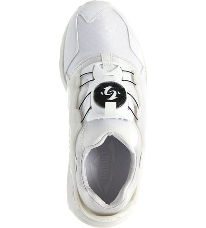 Puma Trinomic Disc Blaze 'All White' — UK 5 | EU 38 | US 6 — Top View