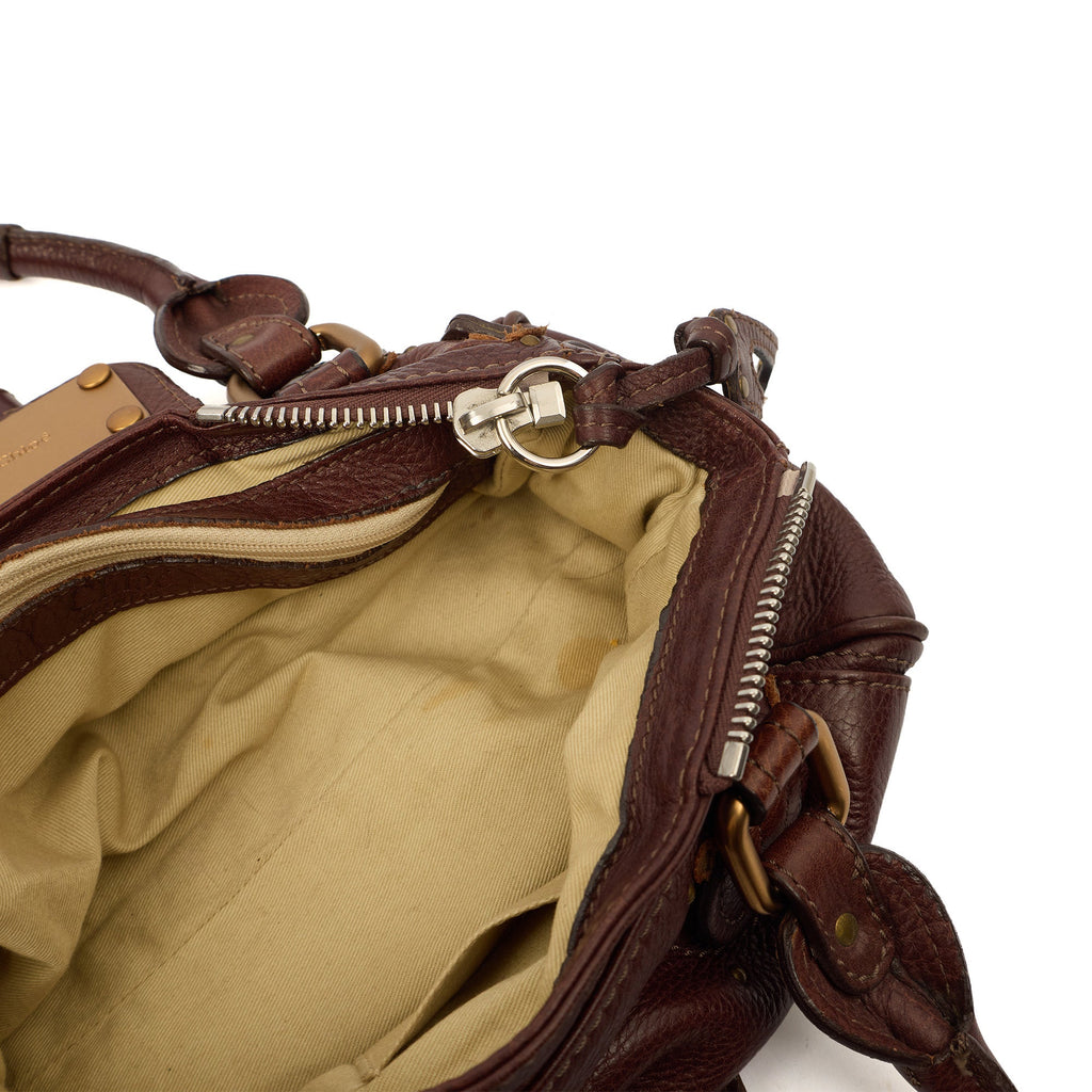 Chloe Bag Paddington - Small in Brown, Leather — Alternate View 8