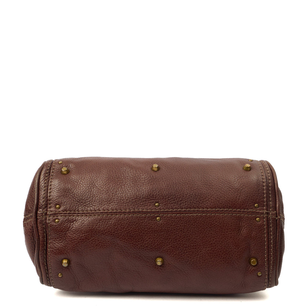 Chloe Bag Paddington - Small in Brown, Leather — Detail View
