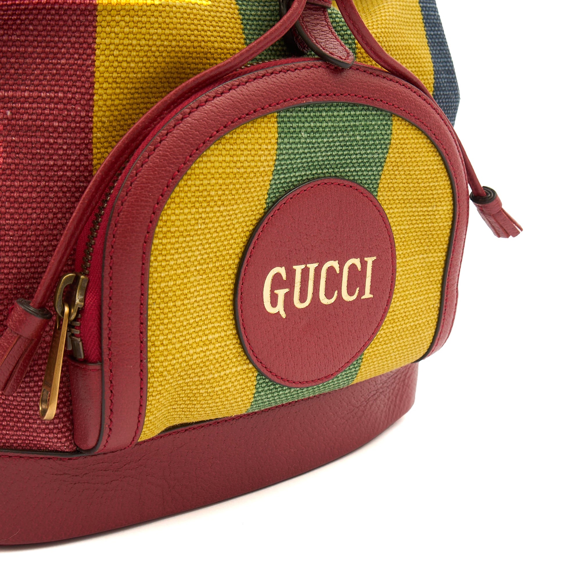 Gucci Backpack Backpack in Multi, Fabric — Lifestyle View