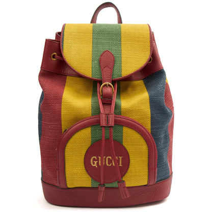 Gucci Backpack Backpack in Multi, Fabric — Front View