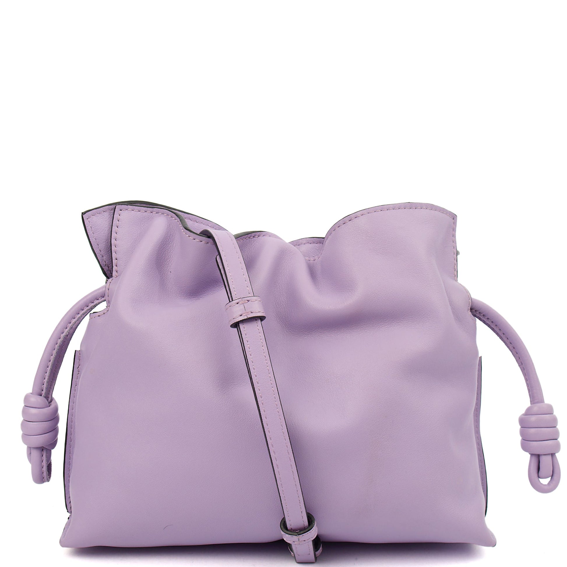 Loewe Cross Body Flamenco in Light Mauve, Leather — Alternate View 7