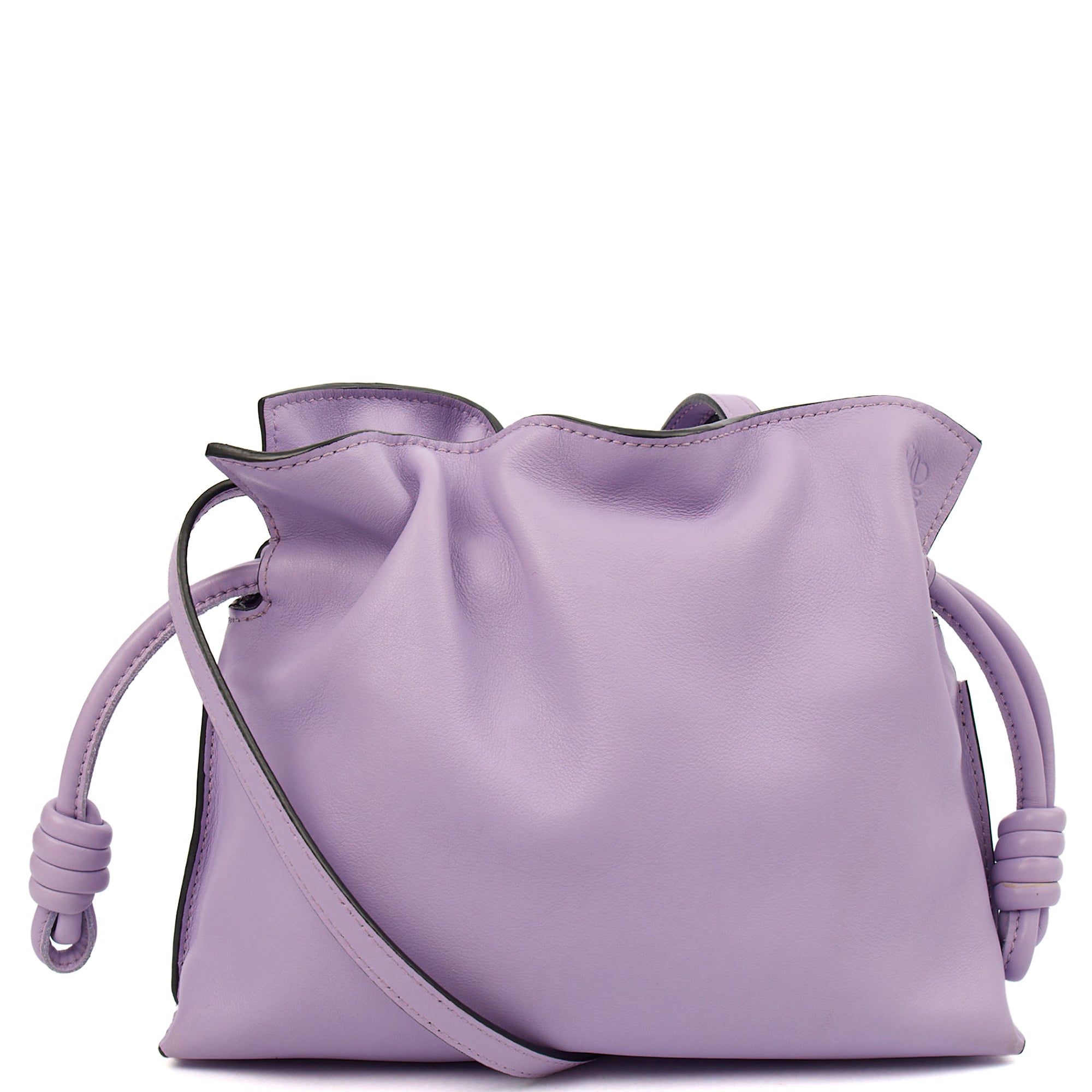 Loewe Cross Body Flamenco in Light Mauve, Leather — Alternate View 10