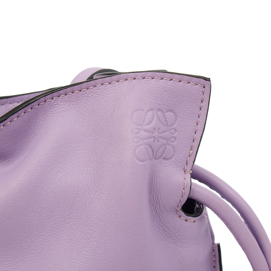 Loewe Cross Body Flamenco in Light Mauve, Leather — Alternate View 8