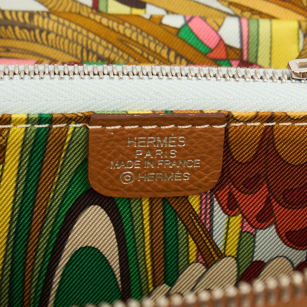 Hermes Purse Wallet in Gold, Epsom Leather — Alternate View 10