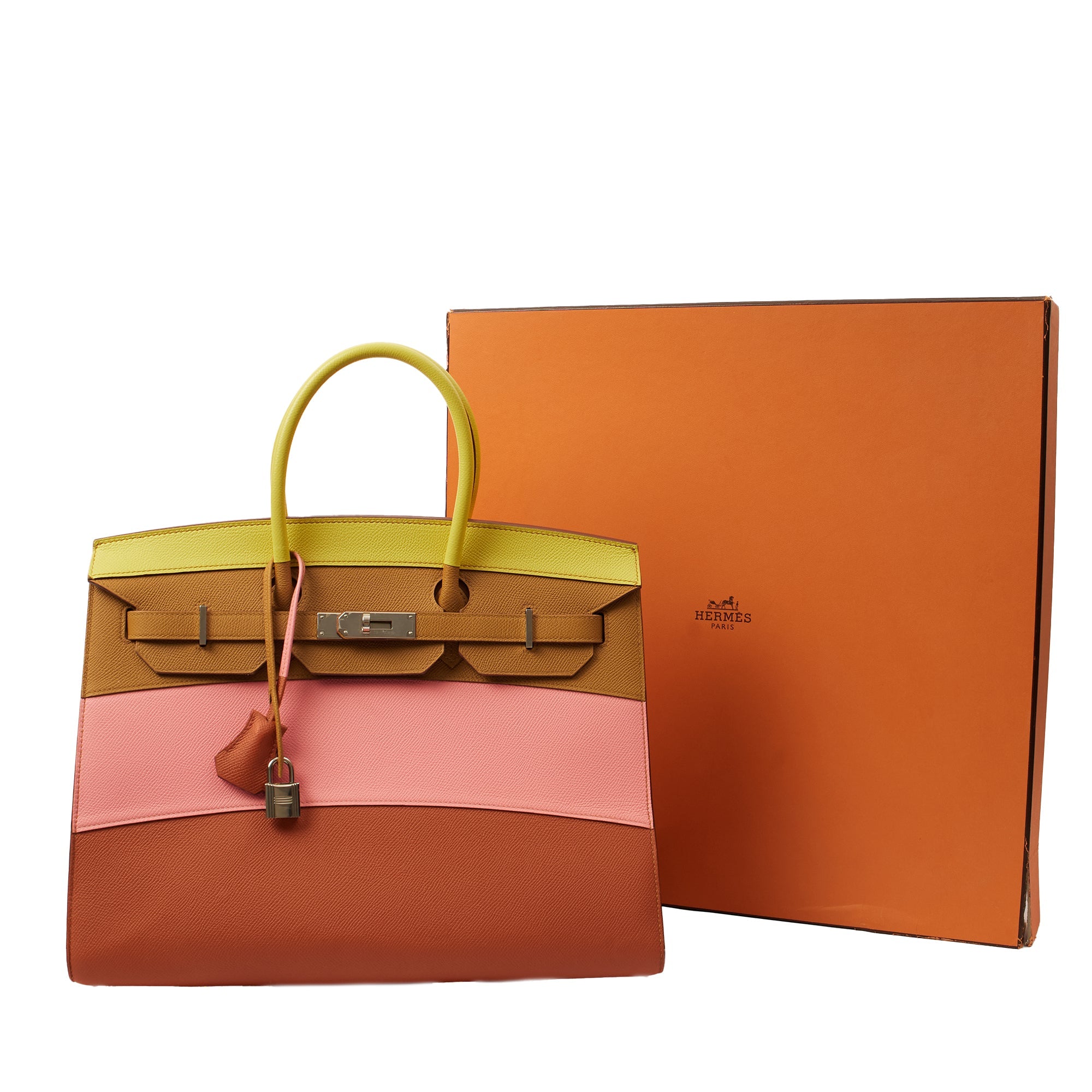Hermes Birkin 35 in Rose Confetti, Epsom Leather — Alternate View 28