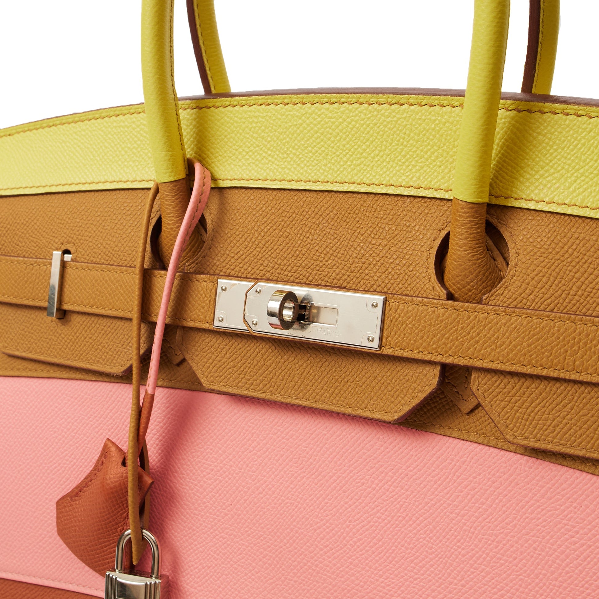Hermes Birkin 35 in Rose Confetti, Epsom Leather — Alternate View 20
