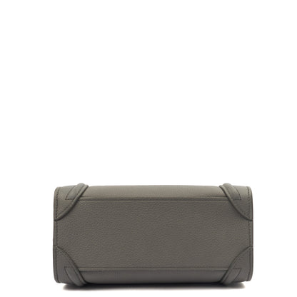 Celine Cross Body Luggage - Nano in Kohl, Leather — Lifestyle View