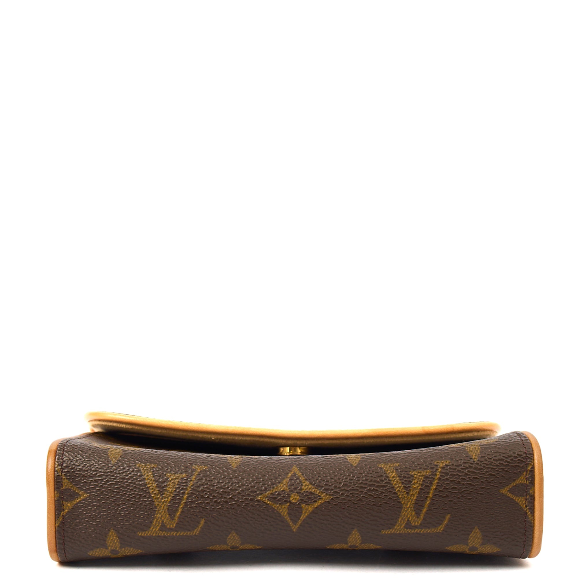 Louis Vuitton Mini Bag Florentine Belt Bag - S in Monogram, Leather — Detail View