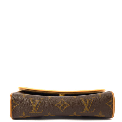 Louis Vuitton Mini Bag Florentine Belt Bag - S in Monogram, Leather — Detail View