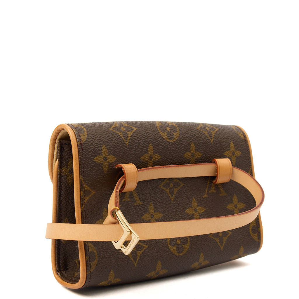 Louis Vuitton Mini Bag Florentine Belt Bag - S in Monogram, Leather — Back View