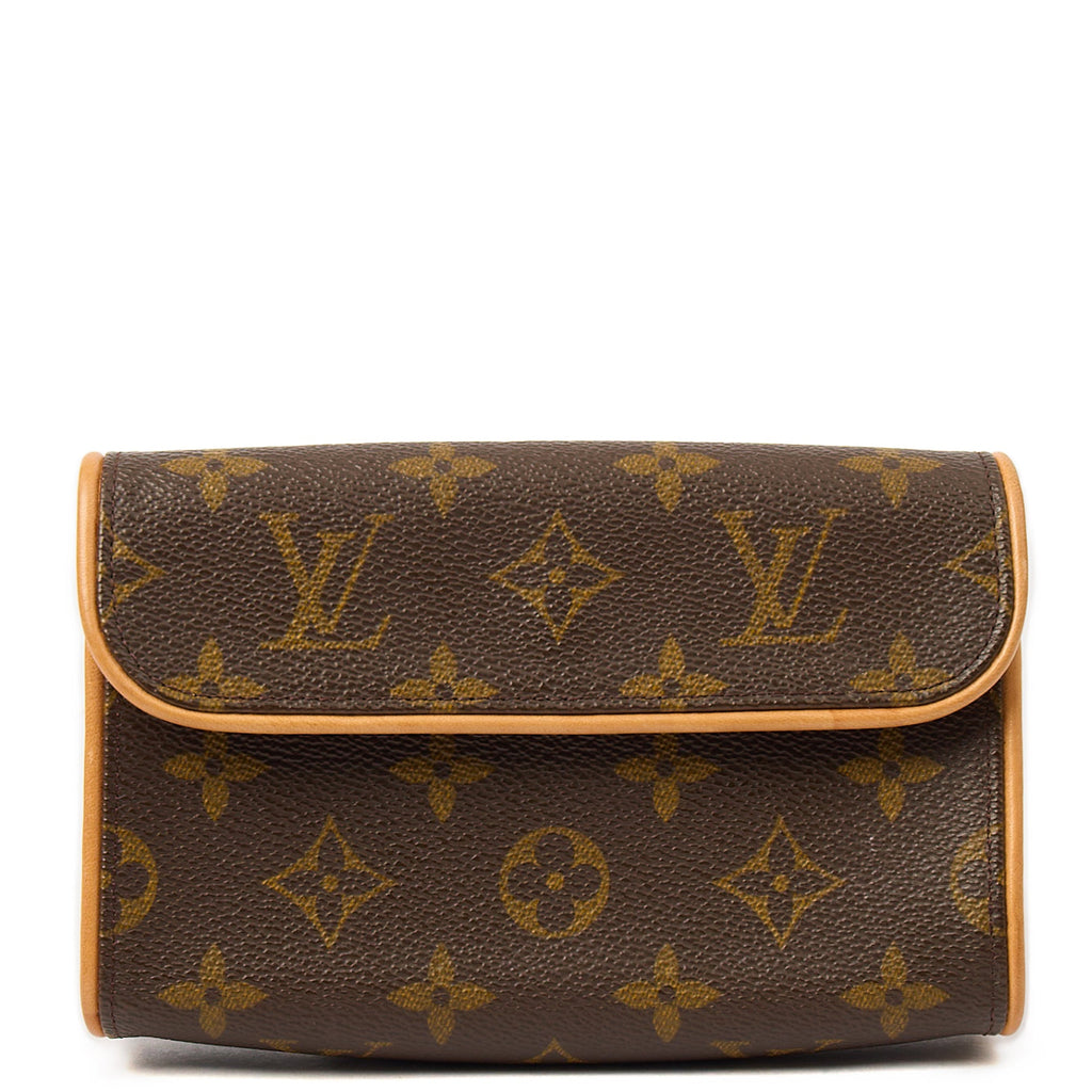 Louis Vuitton Mini Bag Florentine Belt Bag - S in Monogram, Leather — Front View
