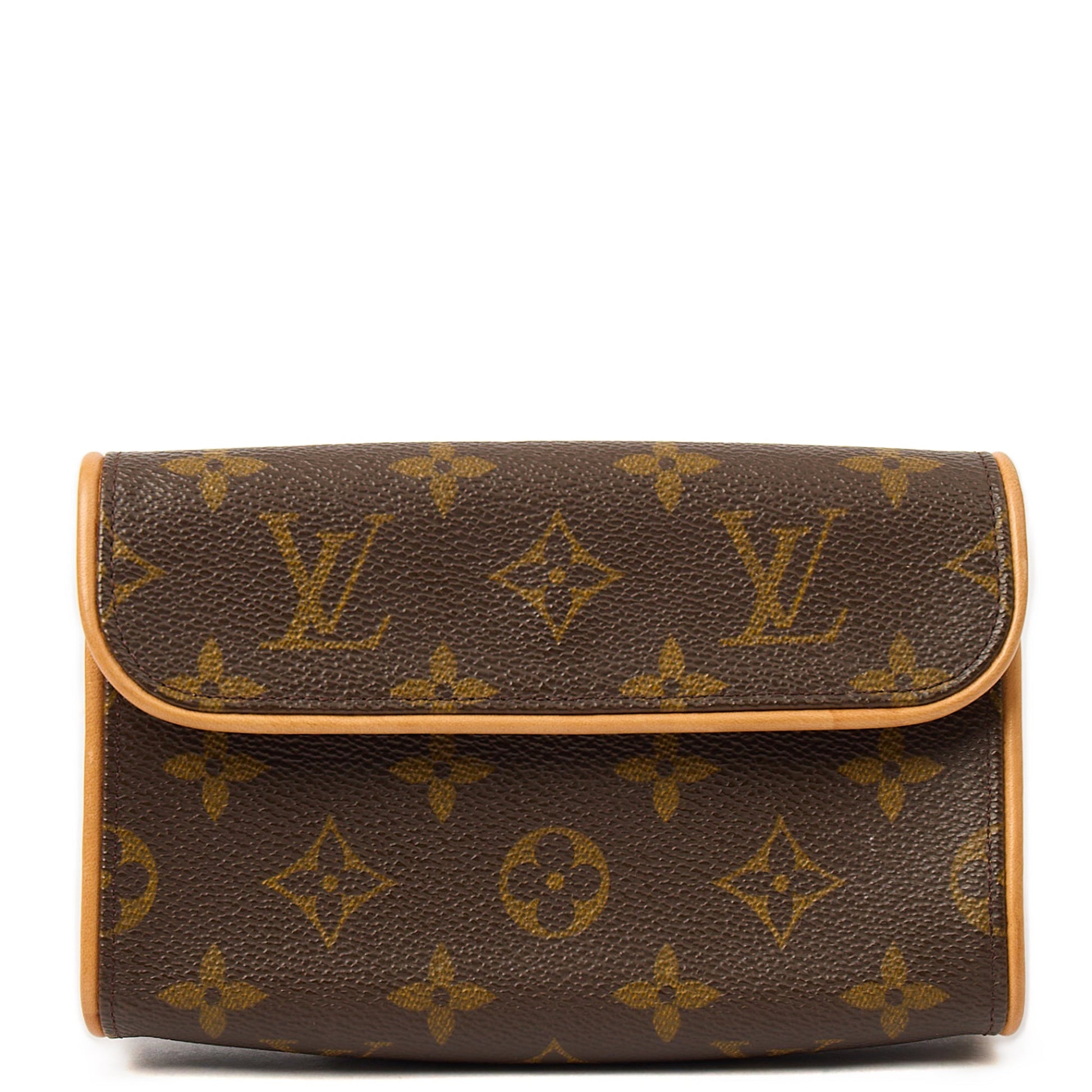 Louis Vuitton Mini Bag Florentine Belt Bag - S in Monogram, Leather — Front View