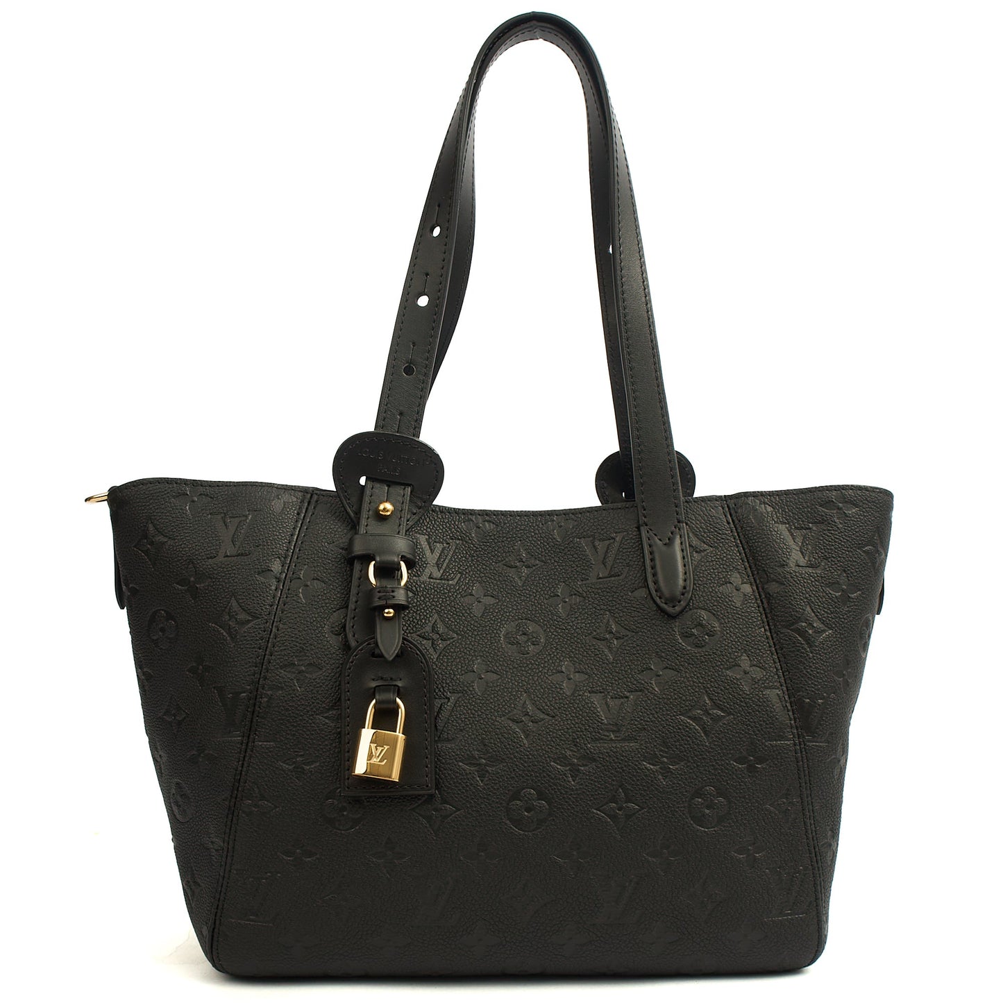 Louis Vuitton Tote All In One PM in Monogram, Empreinte Leather — Front View