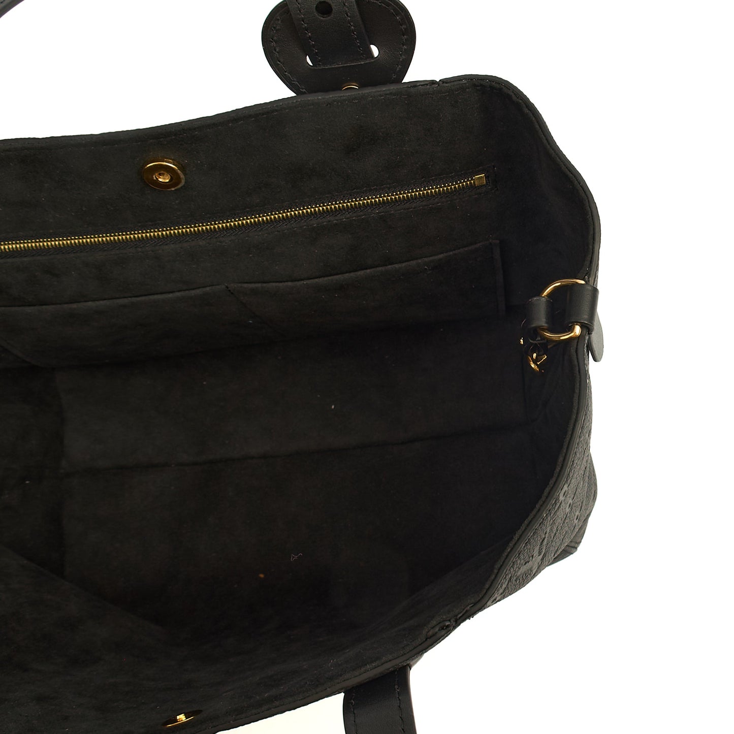 Louis Vuitton Tote All In One PM in Monogram, Empreinte Leather — Alternate View 7