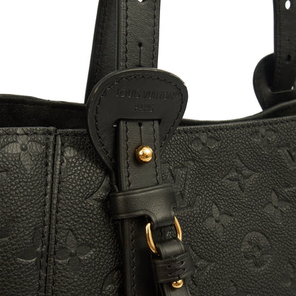 Louis Vuitton Tote All In One PM in Monogram, Empreinte Leather — Side View