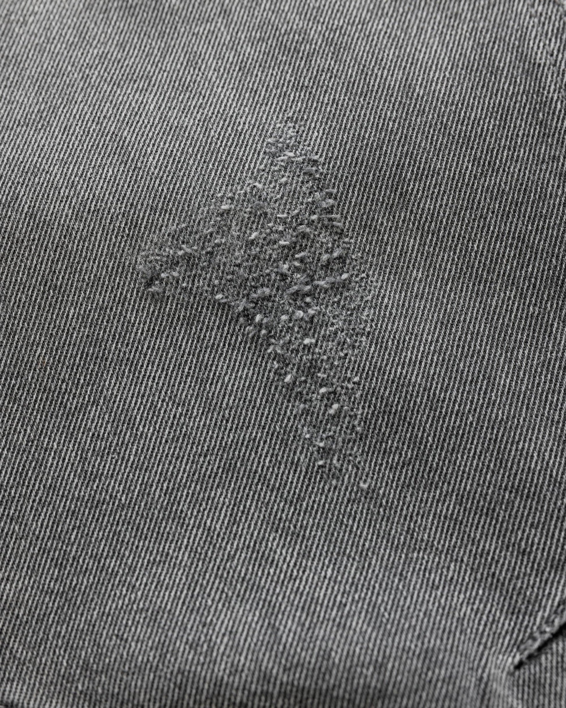 Benir Clothing Distressed Denim - Stone Grey — 28 — Lifestyle View