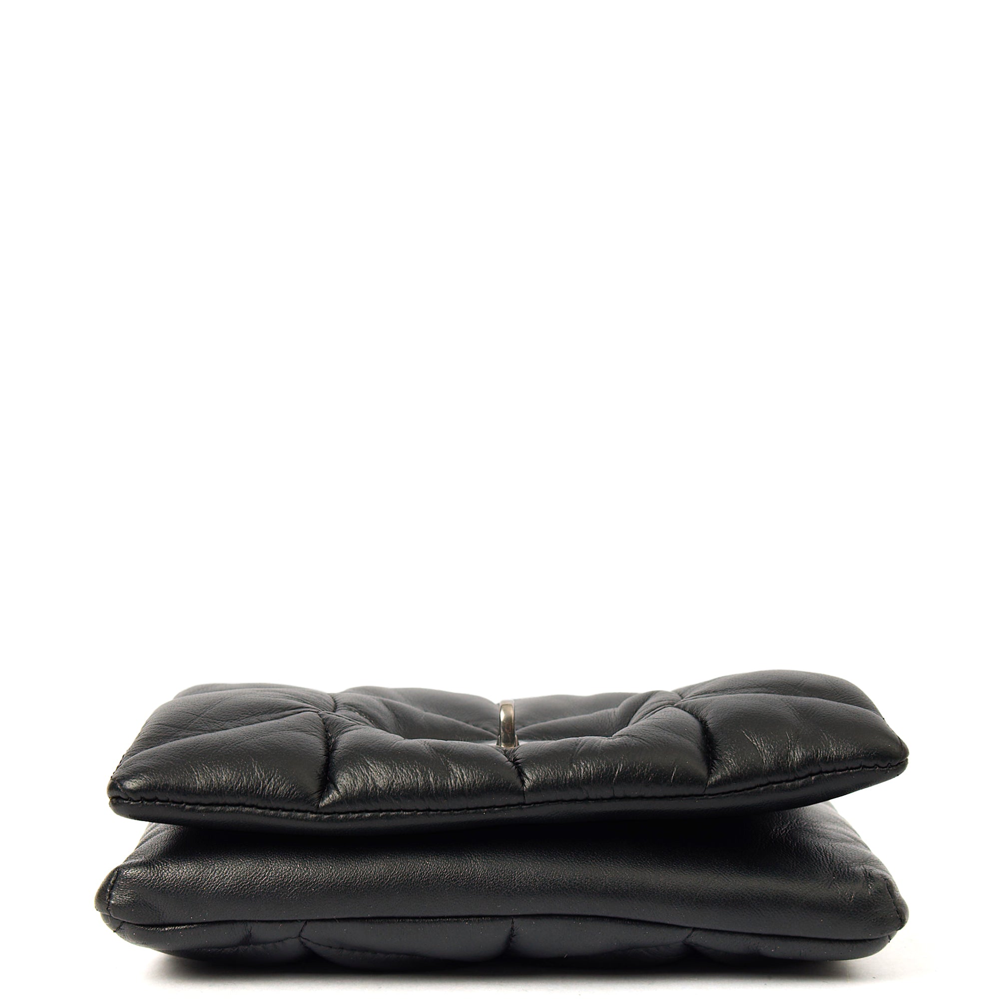 Mulberry Cross Body Little Softie in Black, Leather — Top View