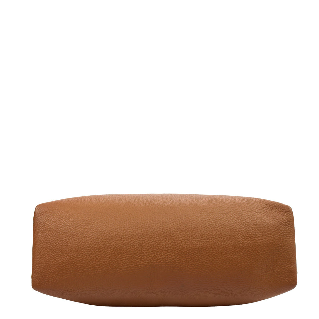 Mulberry Tote Effie Tote in Brown, Leather — Detail View