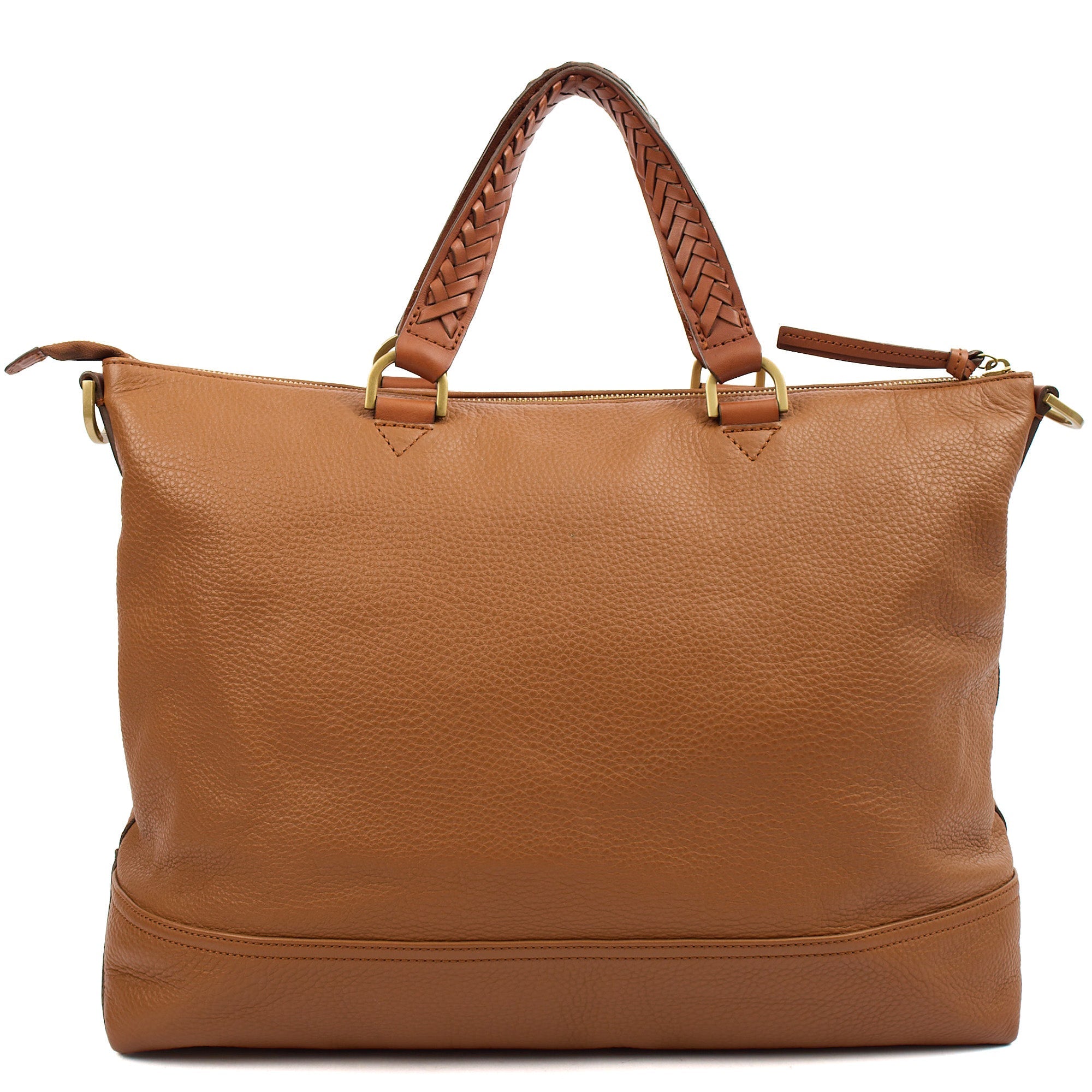 Mulberry Tote Effie Tote in Brown, Leather — Top View