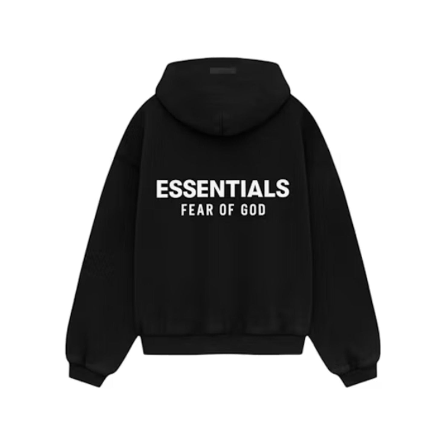Fear of God Essentials Kids Hoodie 'Black' — XXS - 2/3 — Side View