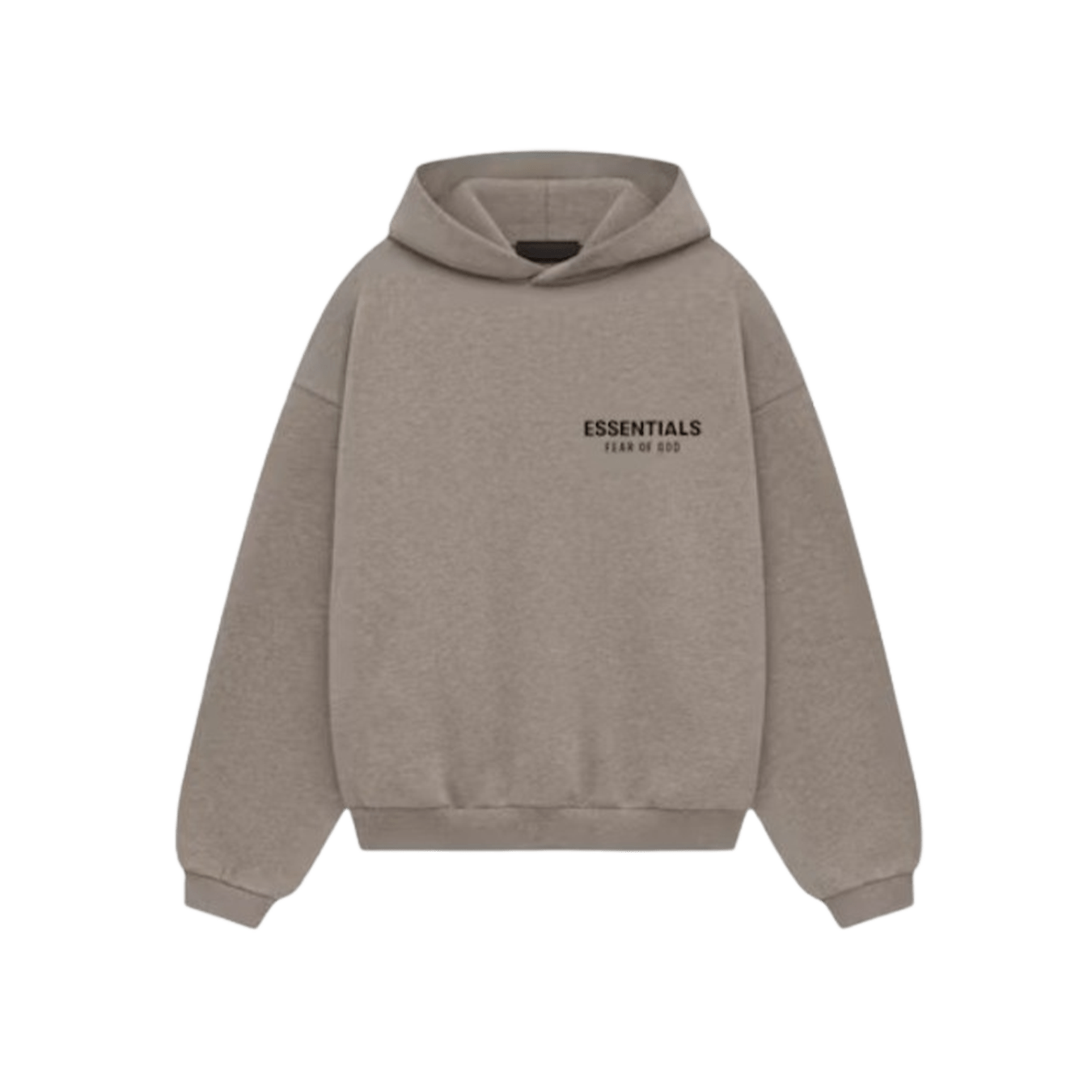 Fear of God Essentials Kids Hoodie 'Heather Grey' — XXS - 2/3 — Front View