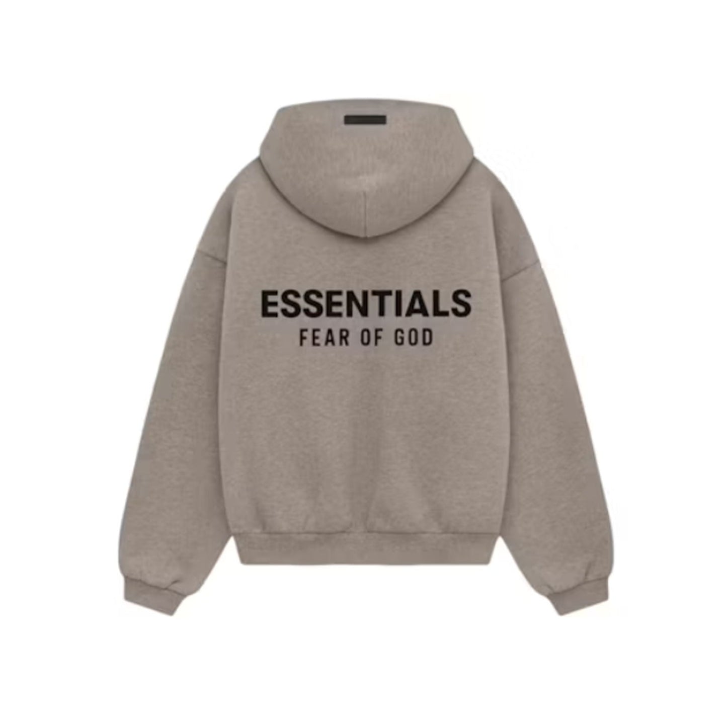 Fear of God Essentials Kids Hoodie 'Heather Grey' — XXS - 2/3 — Side View
