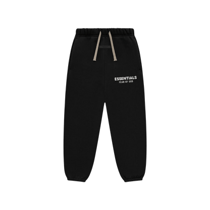 Fear of God Essentials Kids Sweatpant 'Black' — XXS - 2/3 — Front View