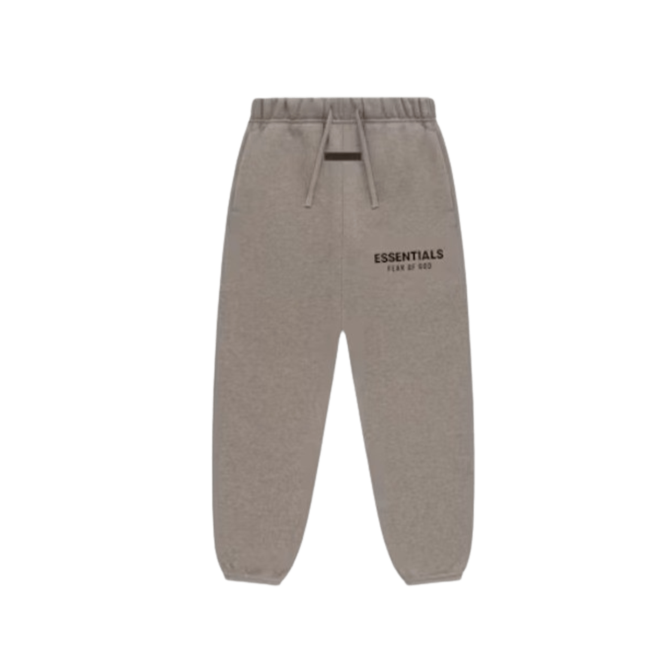 Fear of God Essentials Kids Fleece Sweatpant 'Heather Grey' — XXS - 2/3 — Front View