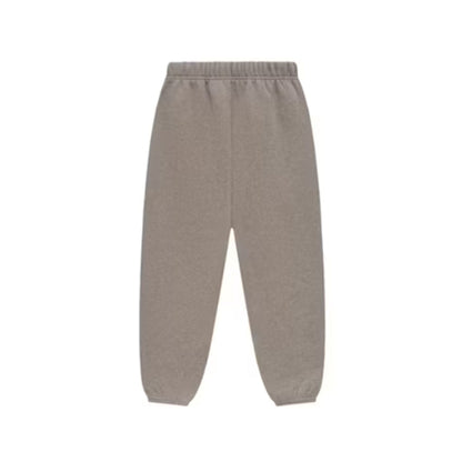 Fear of God Essentials Kids Fleece Sweatpant 'Heather Grey' — XXS - 2/3 — Side View