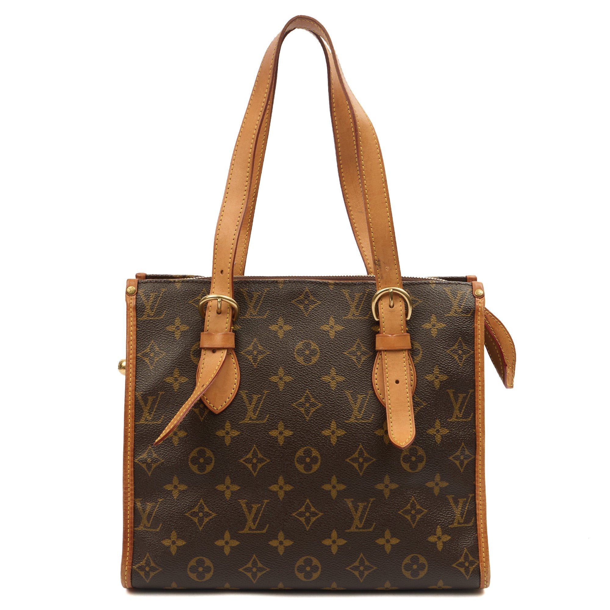 Louis Vuitton Tote Popincourt Haut  in Monogram, Canvas — Back View